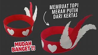 Topi Tema Merah Putih